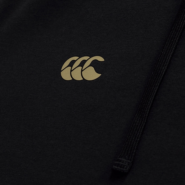 Canterbury Mens Tempo Hoodie Black - CCC Logo