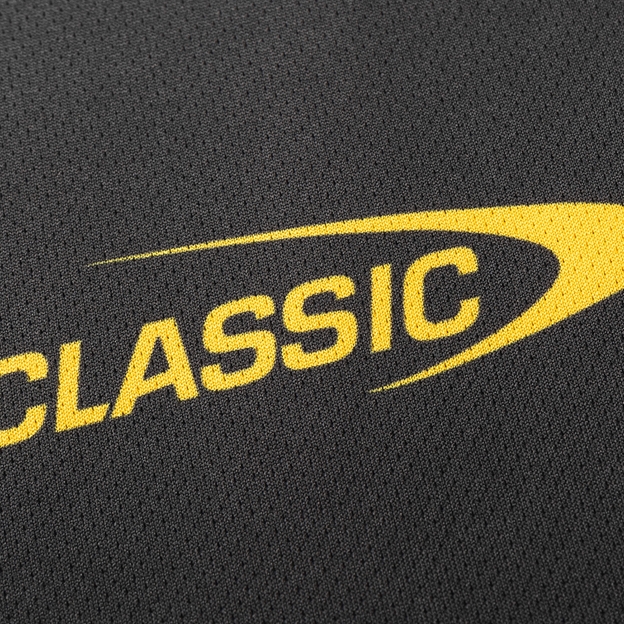 Hurricanes Mens Training T-Shirt 2026 Black - Classic Sportswear Logo Close-up