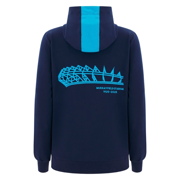 Scotland Womens Leisure Hoodie 25/26 Navy - Back