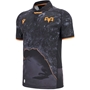 Ospreys Mens Home Rugby Shirt 25/26 Black - Front 