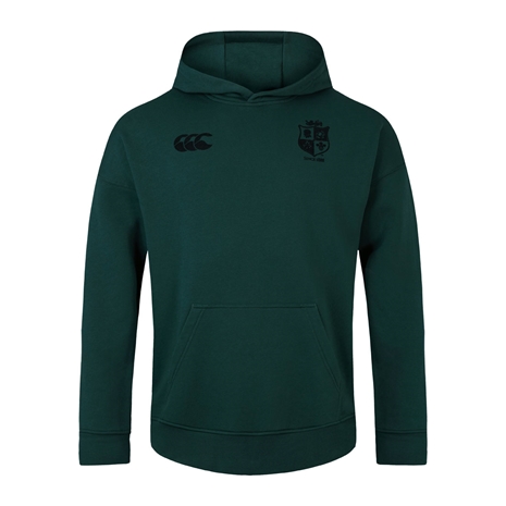 British and Irish Lions Mens Stealth Hoody Green - Front