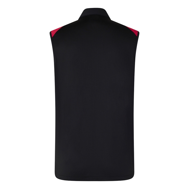 England Adults Performance Lightweight Gilet 26/27 Castore Black - Back View
