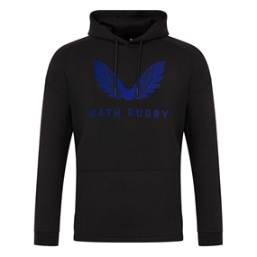 Bath Mens Presentation Scuba Logo Hoodie 25/26 Black - Front