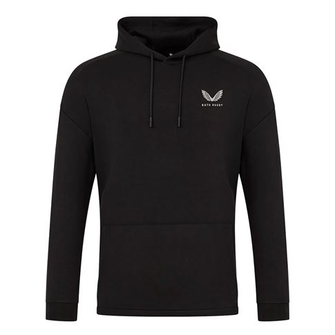 Bath Mens Presentation Scuba Logo Hoodie 25/26 Black - Front View Bath Mens Presentation Scuba Logo Hoodie 25/26 Black - Front View