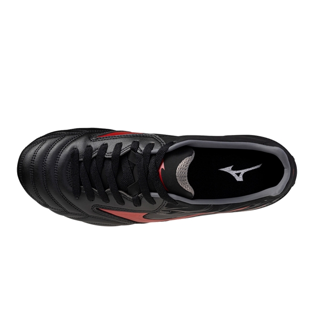 Mizuno Adults Waitangi PS Rugby Boots Black Red - Top