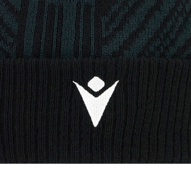 Ospreys Pom Pom Beanie Hat 25/26 Black - Macron