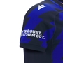 Edinburgh Kids Training Rugby Shirt 25/26 Blue/Orange - Sleeve 