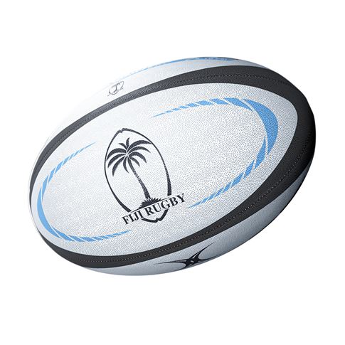 Gilbert Fiji Replica Rugby Ball - Front Gilbert Fiji Replica Rugby Ball - Front