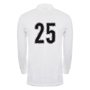 Womens World Cup Champions England Adults Classic Rugby Shirt White - Back 
