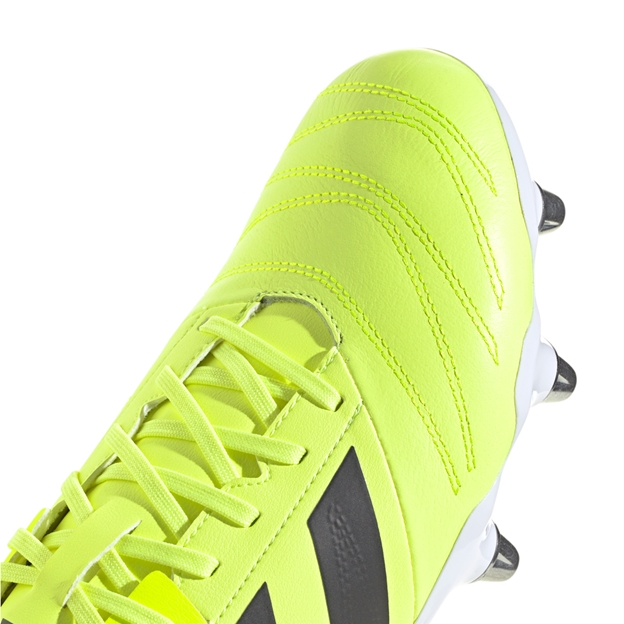 adidas Adults Kakari Elite SG Rugby Boots Yellow - Toe