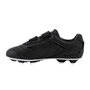 Optimum Kids Razor Velcro Moulded Stud Rugby Boots- Black Silver - Instep 