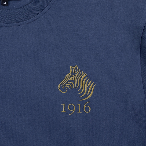 Namibia 1916 Pure Cotton T-Shirt - Petrol Blue