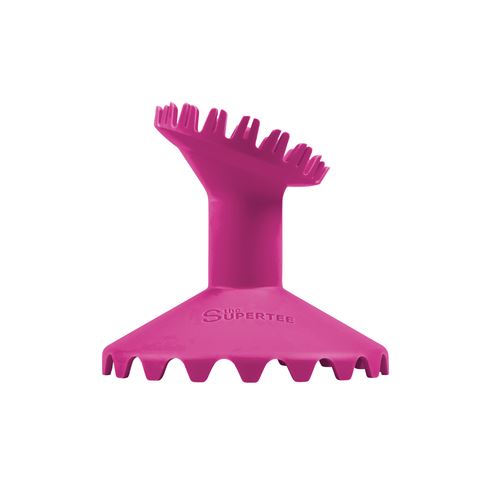 Dan Carter Throne Kicking Tee Pink - Front Dan Carter Throne Kicking Tee Pink - Front