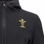 Wales Mens Softshell Jacket - Black 2025 - WRU 