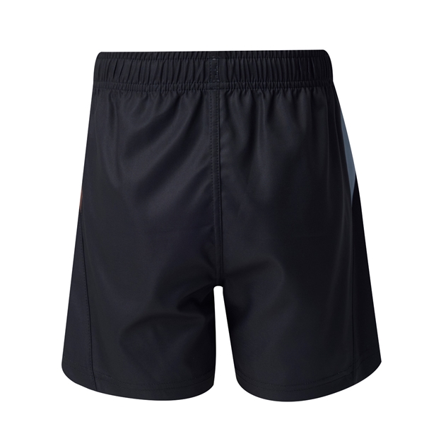 Harlequins Kids Home Rugby Shorts 26/27 Black - Back View