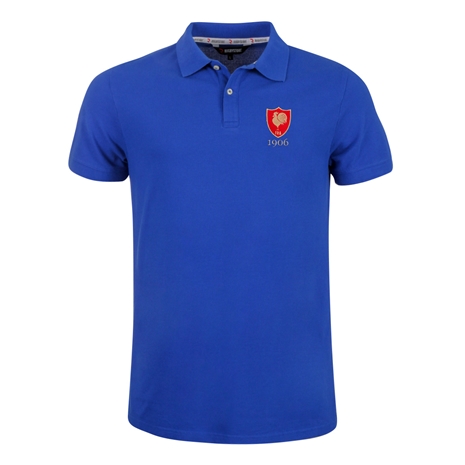 France Mens 1906 Origins Polo Shirt - Royal Blue