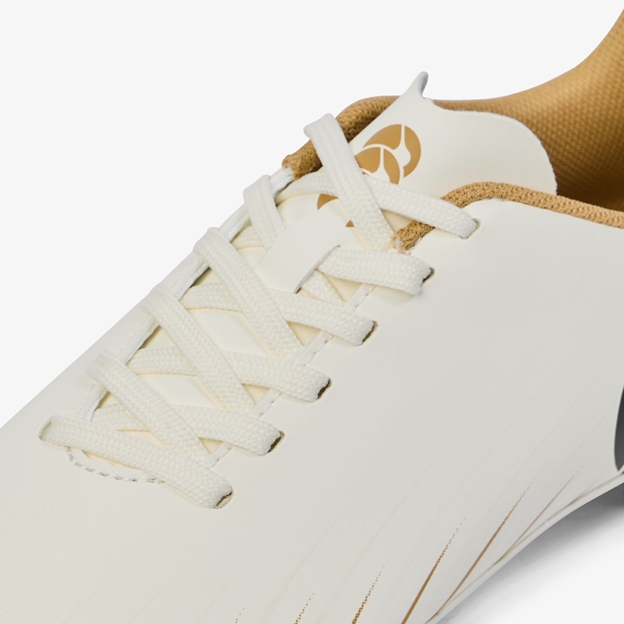 Canterbury Kids Speed Falcon Firm Ground Rugby Boots White - Lacing