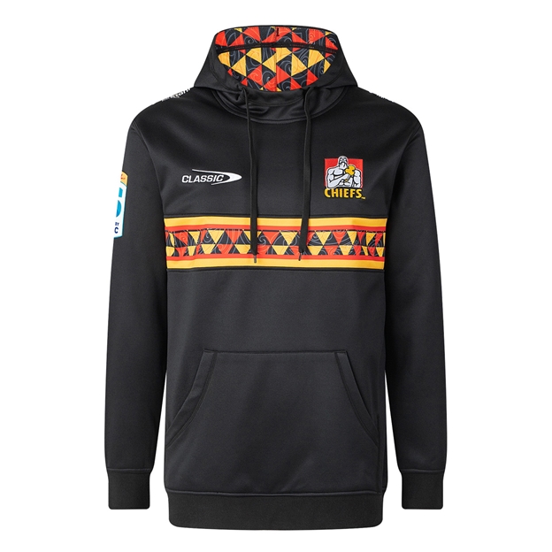 Chiefs Mens Team Hoodie Black 2025 - Front