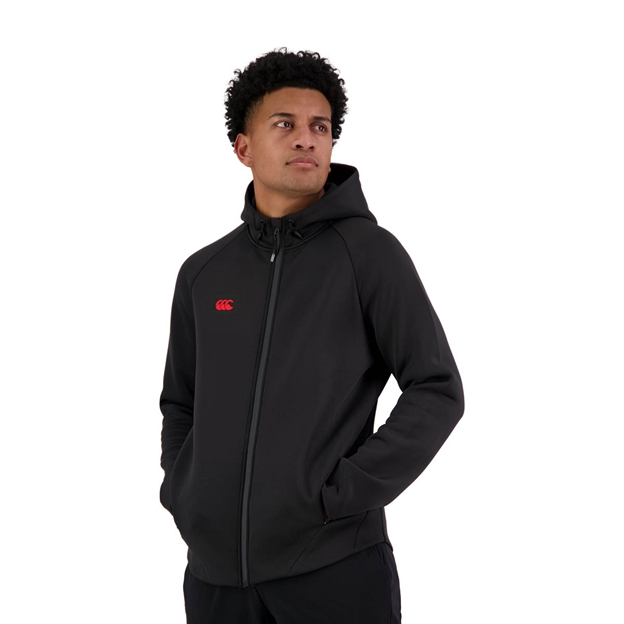 Canterbury Mens Everest Full Zip Hoodie - Black