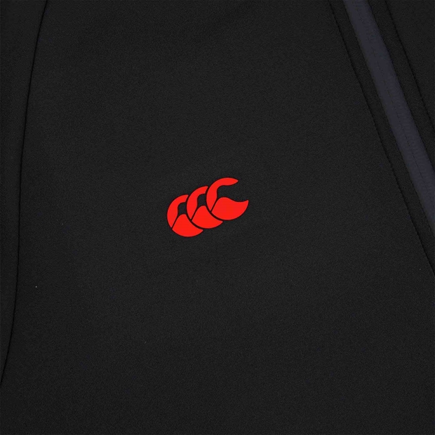 Canterbury Mens Everest Full Zip Hoodie Black - CCC Logo