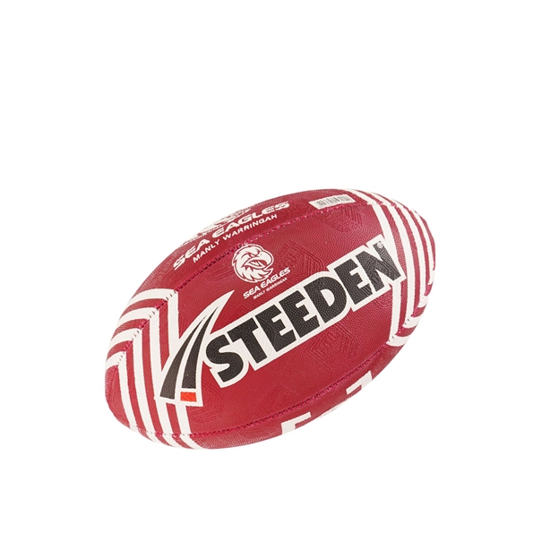 Manly Sea Eagles Supporters Rugby Ball - Back