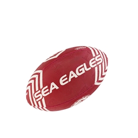 Manly Sea Eagles Supporters Rugby Ball - Front View