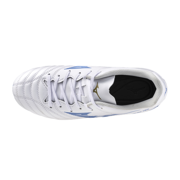 Mizuno Kids Neo III Select FG Boots - White - Top