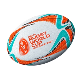 Gilbert Rugby World Cup 2027 Replica Ball - Front View