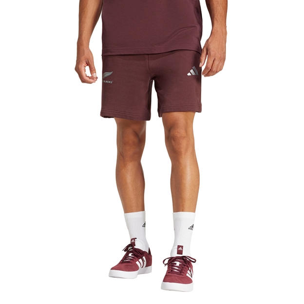 All Blacks Fan Wear Shorts Aurora Ruby - On Model