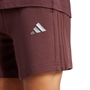 All Blacks Fan Wear Shorts Aurora Ruby - On Model Adidas Logo 