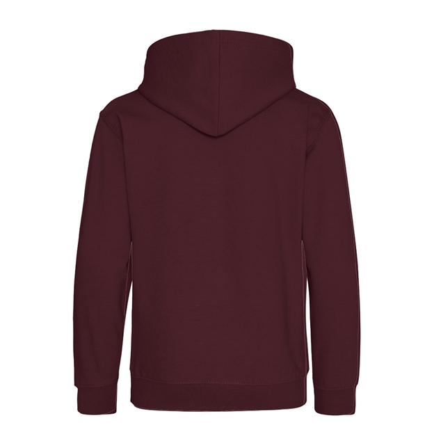 England Kids Classic Hoodie Burgundy - Back View