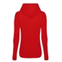 Womens World Cup Spain Womens Classic Hoodie Red - Back 