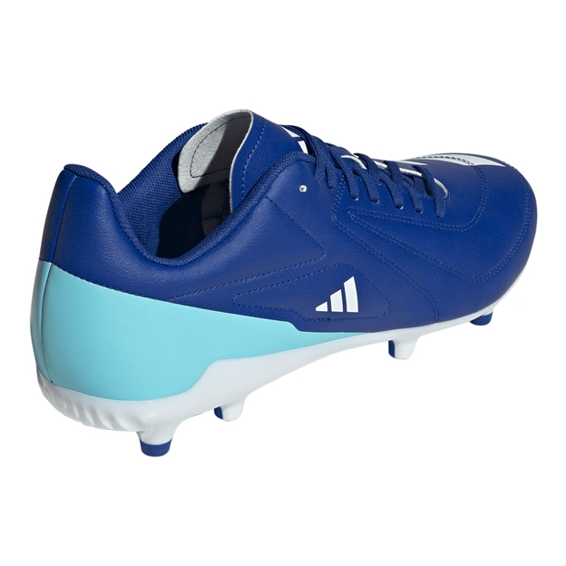 Adidas Adults RS-15 Firm Ground Rugby Boots Team Royal Blue - Heel View