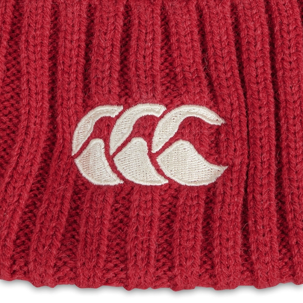 British and Irish Lions Beanie Hat Red - Canterbury