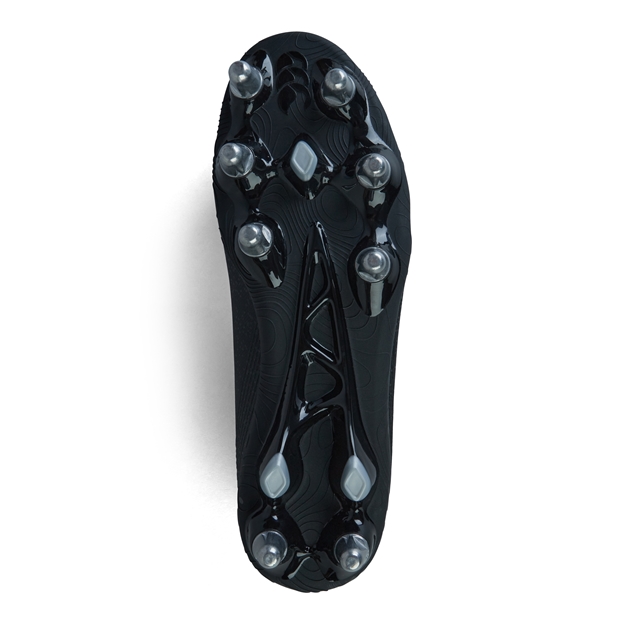 Canterbury Adults Stampede Pro Soft Ground Rugby Boots - Black