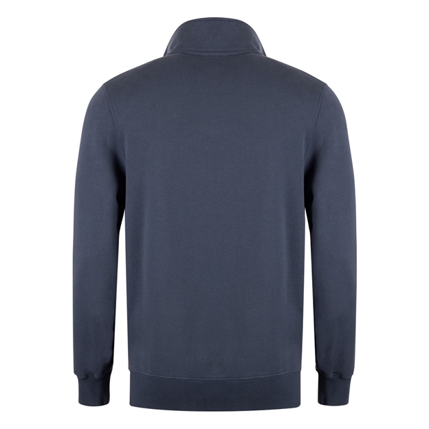 R1823 Uruguay 1865 Quarter Zip Top - Petrol Blue