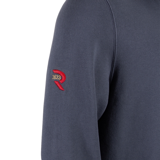 R1823 Uruguay 1865 Quarter Zip Top - Petrol Blue