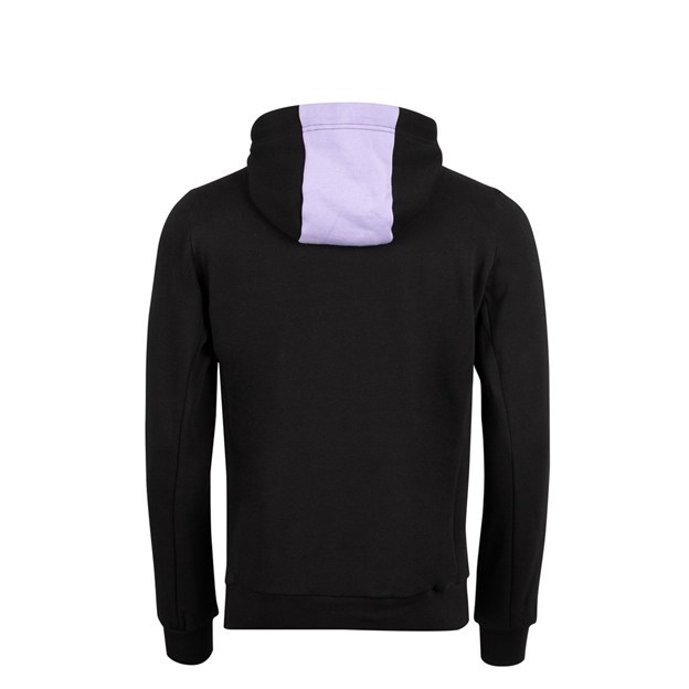 Gloucester Kids Travel Hoodie 25/26 Black/Lilac - Back View