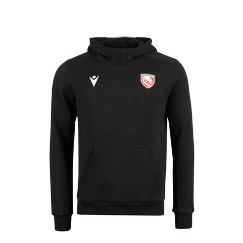 Gloucester Kids Travel Hoodie 25/26 Black/Lilac - Front View Gloucester Kids Travel Hoodie 25/26 Black/Lilac - Front View