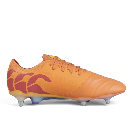 Canterbury Adults Phoenix Genesis Elite Soft Ground Rugby Boots - Orange
