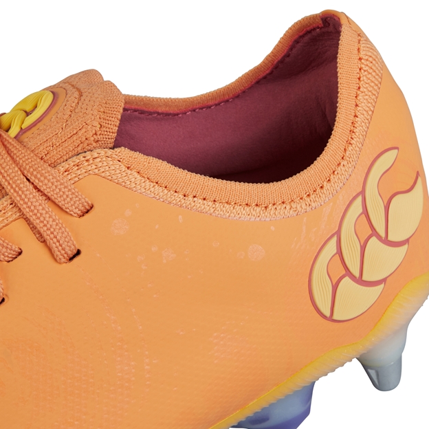 Canterbury Adults Phoenix Genesis Elite Soft Ground Rugby Boots - Orange