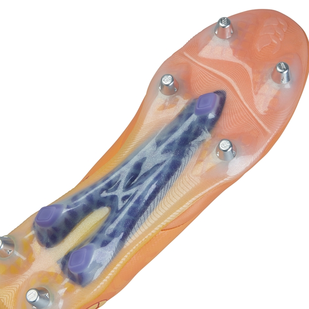 Canterbury Adults Phoenix Genesis Elite Soft Ground Rugby Boots - Orange