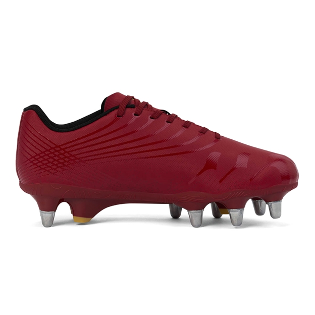Canterbury Stampede Adult Team SG Rugby Boots Red - Instep
