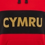 Wales Mens Travel Leisure Hoodie - Red 2025 - Cymru 