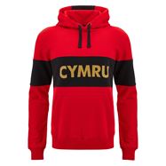 Wales Mens Travel Leisure Hoodie - Red 2025 - Front