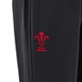 Wales Kids Training Fitted Track Pants - Black 2025 - WRU 