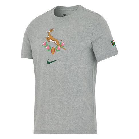 South Africa Springboks Mens Heritage Gpx T-Shirt 25/26 - Front South Africa Springboks Mens Heritage Gpx T-Shirt 25/26 - Front