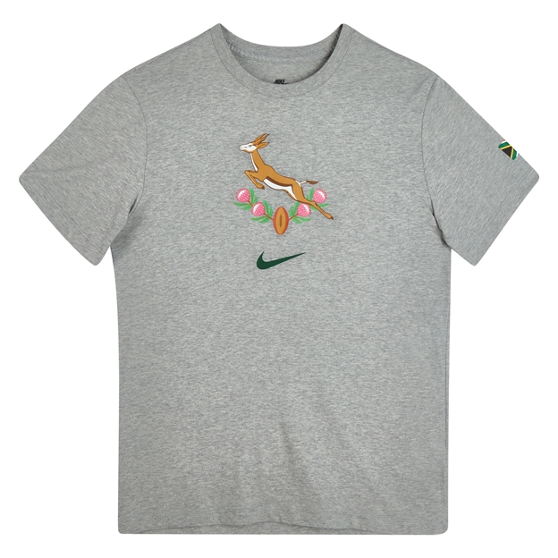 South Africa Springboks Mens Heritage Gpx T-Shirt 25/26 - Flat
