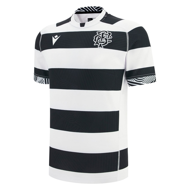 Barbarians Mens Home Rugby Shirt 25/26 - Front View