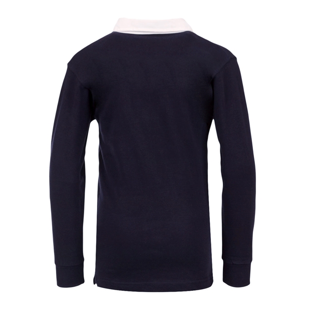 Scotland Kids Cup Winners 2025 Classic Rugby Shirt Navy - Back